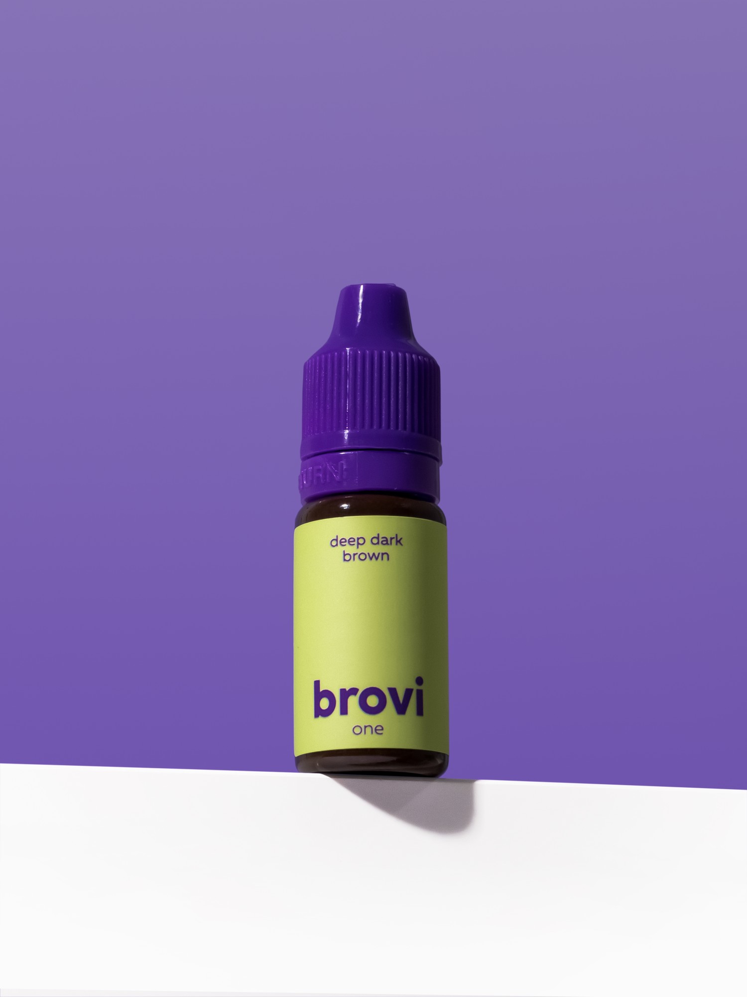 BROVI წარბის პიგმენტი deep dark brown